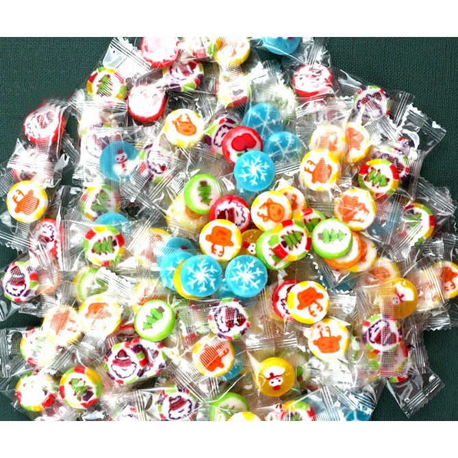 Kẹo giáng sinh , kẹo nghệ thuật hình giáng sinh mùa lễ hội,kẹo hình giáng sinh cắt lát,kẹo noel