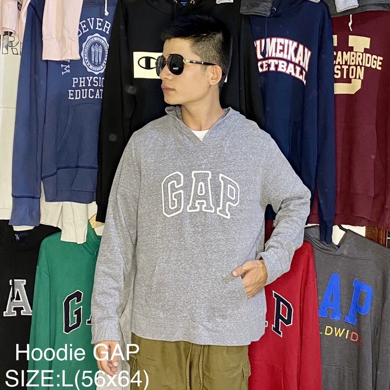 ÁO HOODIE 2HAND HIỆU  - 2HAND HIỆU