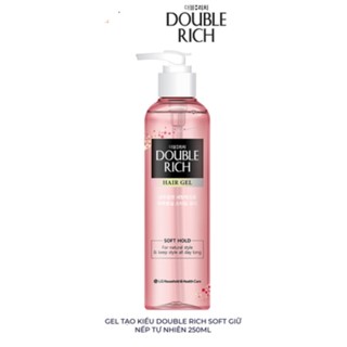 Gel vuốt tóc Double Rich tạo kiểu và giữ nếp tự nhiên 250ml
