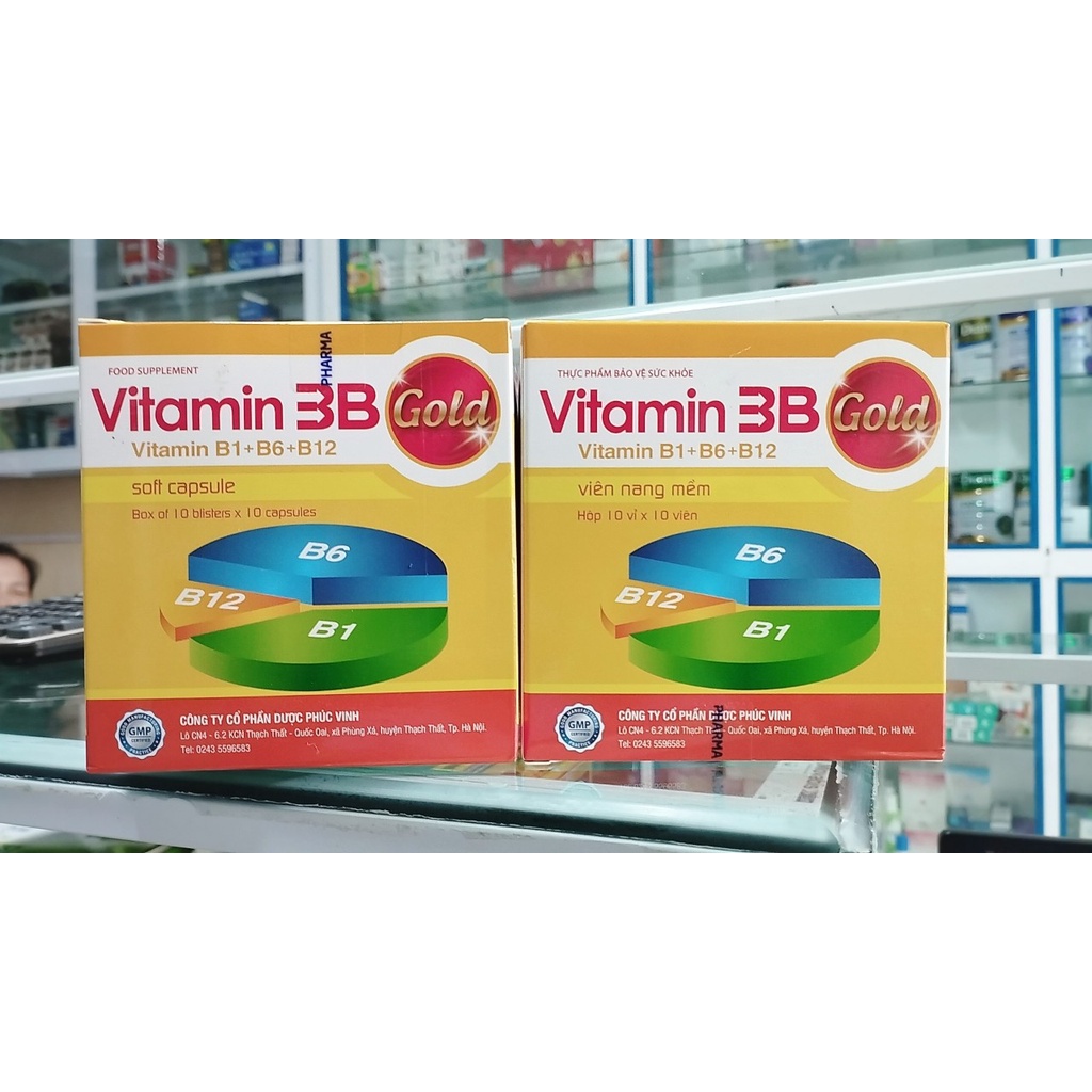 Viên uống Vitamin 3B B1-B6-B12