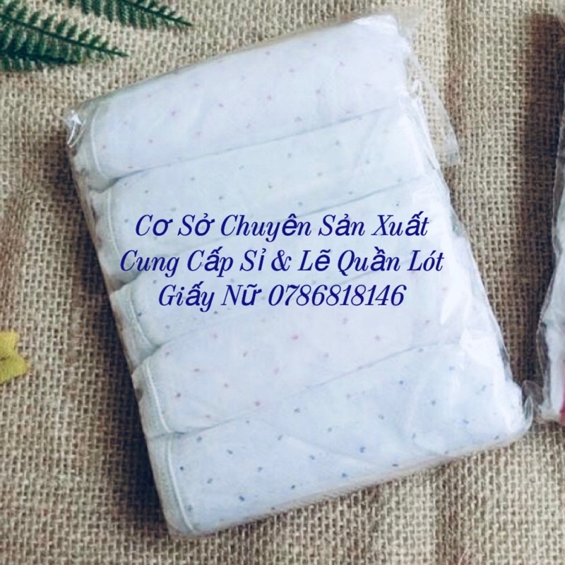 Quần Lót Giấy 1 gói 5 chiếc (MSP: Đáy Cotton - 2lớp đáy)