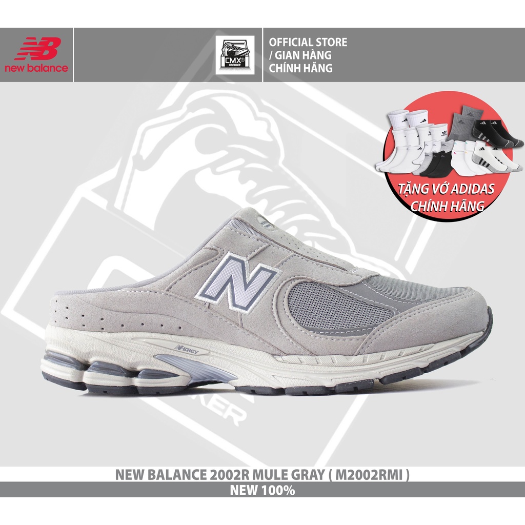 Giày New Balance 2002R MULE GRAY ( M2002RMI ) - HÀNG CHÍNH HÃNG 100%