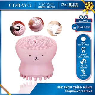 Cọ rửa mặt Masage - Máy rửa mặt Bạch Tuộc - Siêu Cute - Etude House My Beauty Tool Jellyfish Silicon | Hathor Beauty