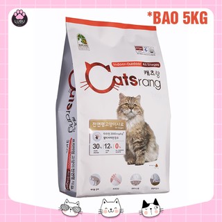Thức ăn hạt cho mèo Catrangs gói 5kg - Nhập Khẩu Hàn Quốc
