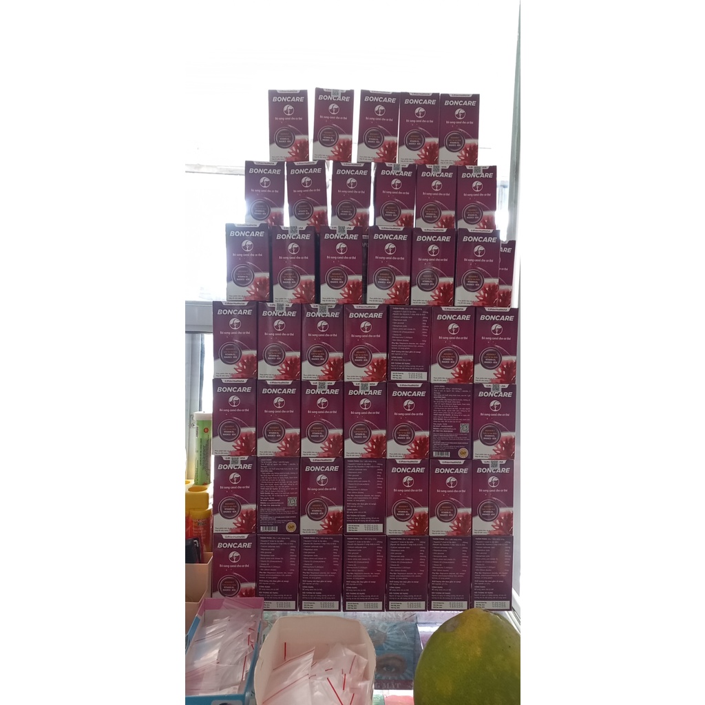 Viên Canxi hữu cơ BONCARE - Canxi hữu cơ từ Tảo Biển - Không sỏi thận, táo bón-DÙNG ĐƯỢC CHO CẢ TRẺ EM VÀ NGƯỜI CAO TUỔI