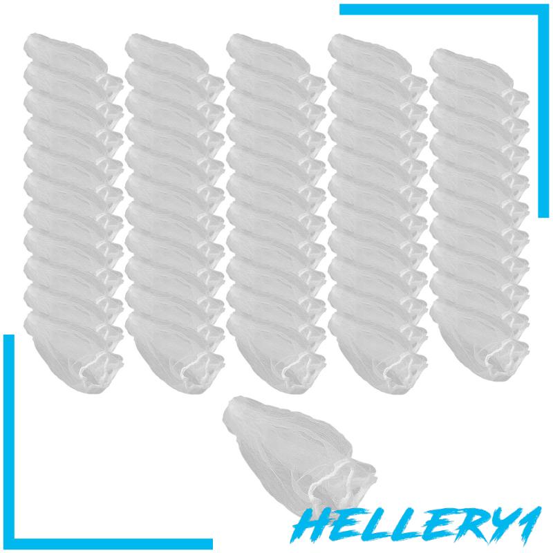 1 [Hellery1] 50 Túi Lưới Lọc Rác Bồn Rửa Chén Co Giãn Dành Cho Nhà Bếp