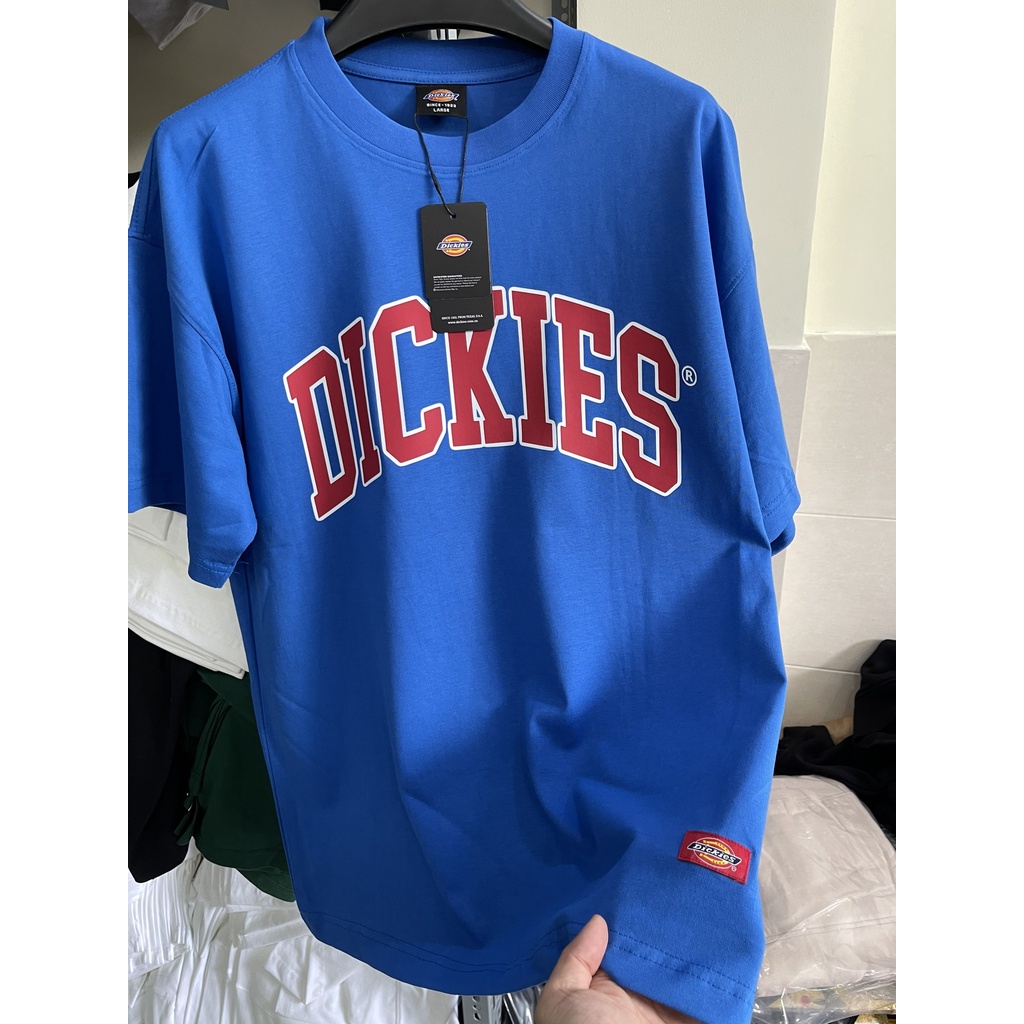 Áo Thun Dickies Logo Đỏ form rộng - T-Shirt Dickies cao cấp-DK02-Streetwears SG | BigBuy360 - bigbuy360.vn