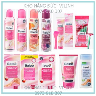 (Sỉ, Bill trực tiếp)Gel Bọt cạo lông Balea rasier Đức- Bộ dọn lông, Kho Hàng Đức