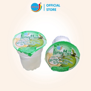 Nước rau câu Long Hải 95g cốc đóng vỉ 05 cốc - Vị dừa