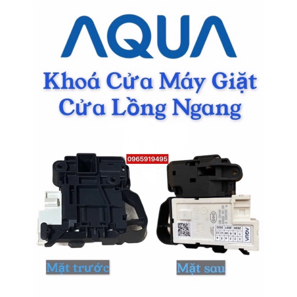 Công tắc cửa ( Khoá Cửa ) máy giặt Sanyo AQua inverter lồng ngang