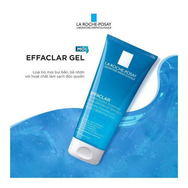 Gel Rửa Mặt La Roche Posay Effaclar Cho Da Dầu Và Da Nhạy Cảm 50ml
