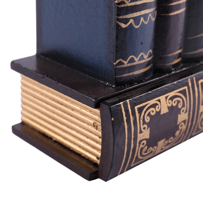 Giá Đỡ Bút Bằng Gỗ Hình Quyển Sách Để Bàn Đa Năng Độc Đáo Trang Trí Nhà Cửa