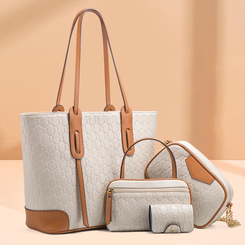 Ielgy Túi Đeo Chéo Vai Sức Chứa Lớn Phong Cách retro Mỹ Cho Nữ