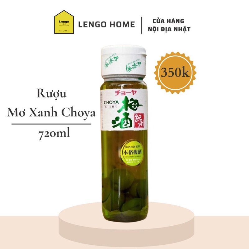 Nước mơ  Choya xanh 720ml Nhật Bản