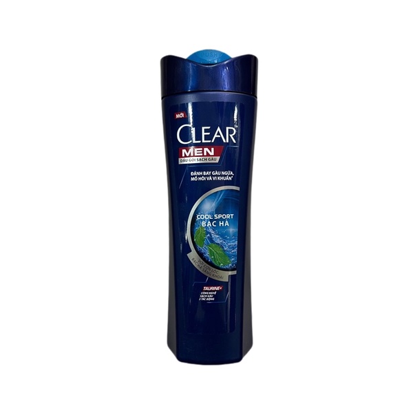 Dầu gội Clear men bạc hà mát lạnh 380g-630g