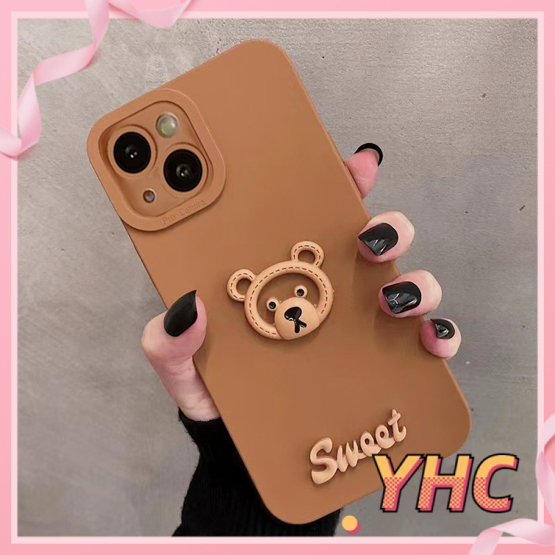 ốp iphone Hình Gấu 3D tương thích iPhone 6/S6/6S/6splus/7/7plus/8/8plus/X/xs/xr/xsmax/11/12/13/pro/Max-032