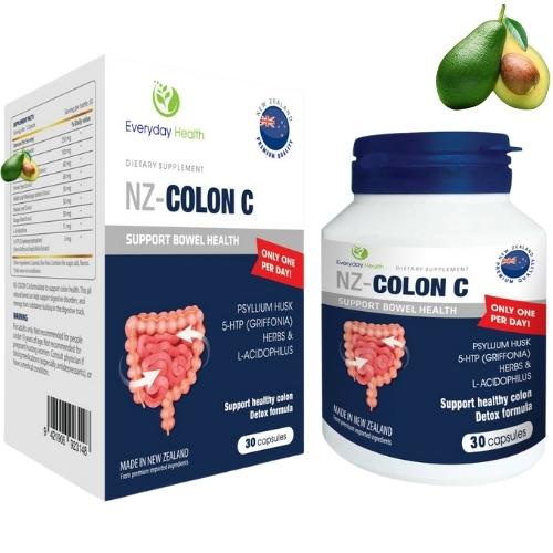 Viên hỗ trợ đại tràng nhập khẩu NZ-COLONC -Giảm các triệu chứng táo bón, khó tiêu, đi ngoài nhiều lần do viêm đại tràng