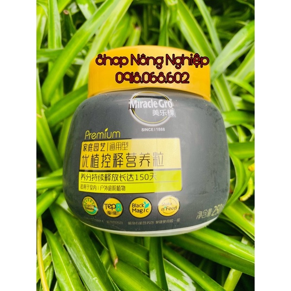 Phân hữu cơ tan chậm thông minh lên đến 150 ngày, đa dụng cho các loại cây 250gr