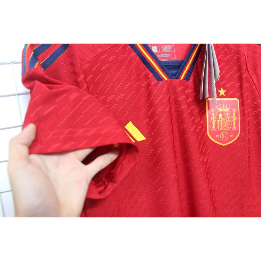 Bộ quần áo bóng đá Đt Tây Ban Nha mùa WC 22/23 - Bản Player hàng Thái - Tây Ban Nha Đỏ sân nhà