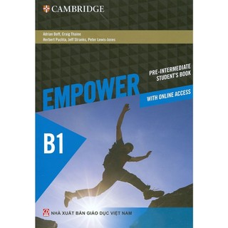 Sách - Combo Empower B1 Pre-Intermediate Student's Book with Online Access + Worbook