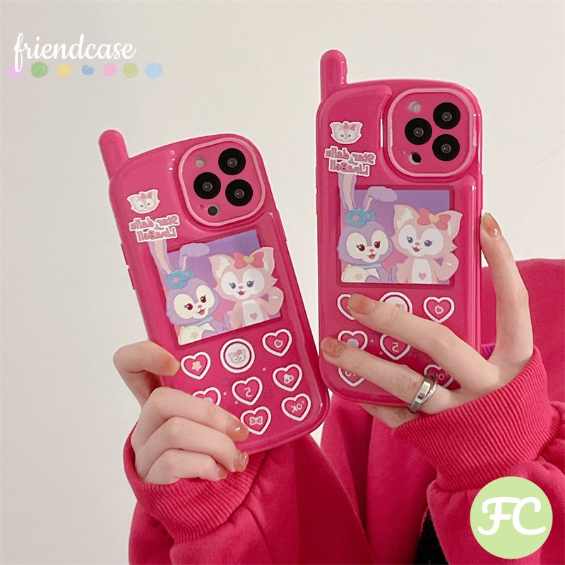 Ốp Điện Thoại TPU Mềm Họa Tiết Hoạt Hình Disney Linabelu Stella.Lou Cho iPhone 11 12 13 14 Pro MAX 7 8 Plus XR X XS MAX SE 2020