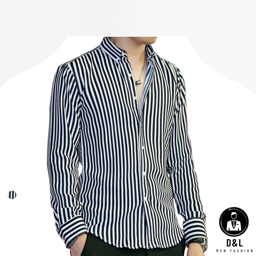 Áo Sơ Mi - Áo Sơ Mi Nam Đẹp - Chất Liệu Lụa Mềm Mịn, Thoáng Mát, Kiểu Dáng Slimfit Trẻ Trung, Thanh Lịch, Tôn Dáng