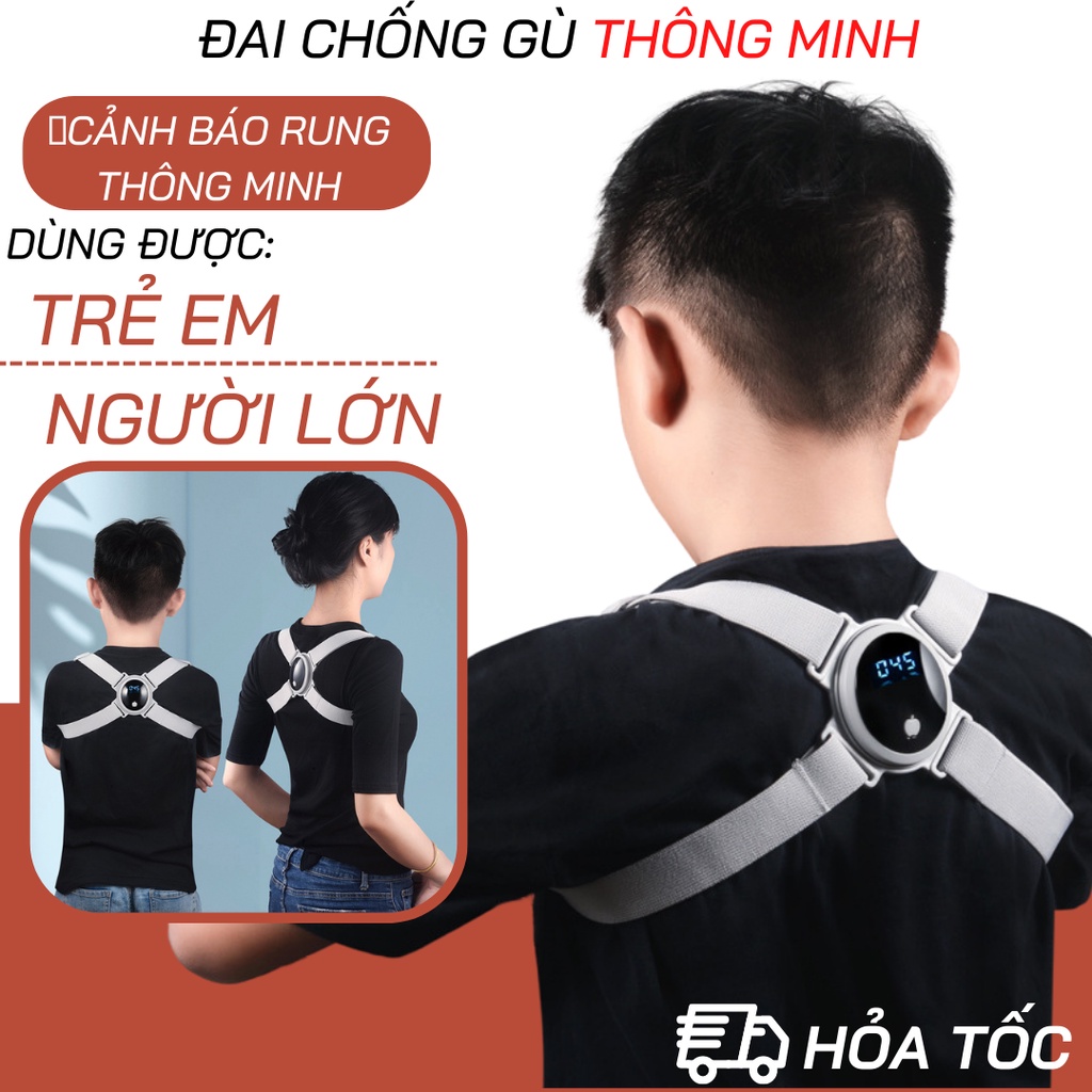 Đai Chống Gù Lưng Người Lớn Trẻ Em Nhật Bản, Đai Lưng Chống Gù Nam Nữ Chống Đau Lưng Thoát Vị Đĩa Đệm Hiệu Quả