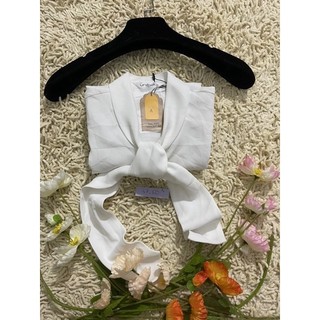 Áo Sơ Mi Công Sở Nữ Cột Nơ Hàn Quốc