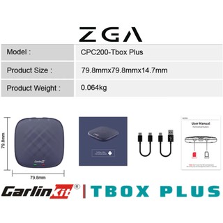 ZGA Android box CARLINKIT TBox plus RAM 3GB dùng sim 4G + Carplay 4.0 CP200-TBOX Plus