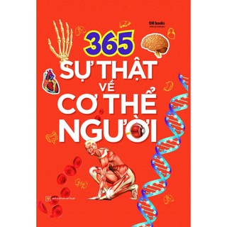 Sách: 365 sự thật về cơ thể người - bìa cứng