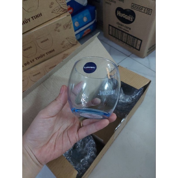 Bộ 3 ly thủy tinh nescafe Luminarc