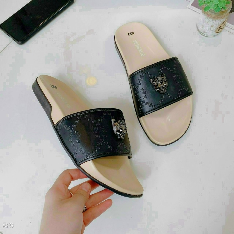 Dép Nam Đầu Sắt Versace Mẫu Mới