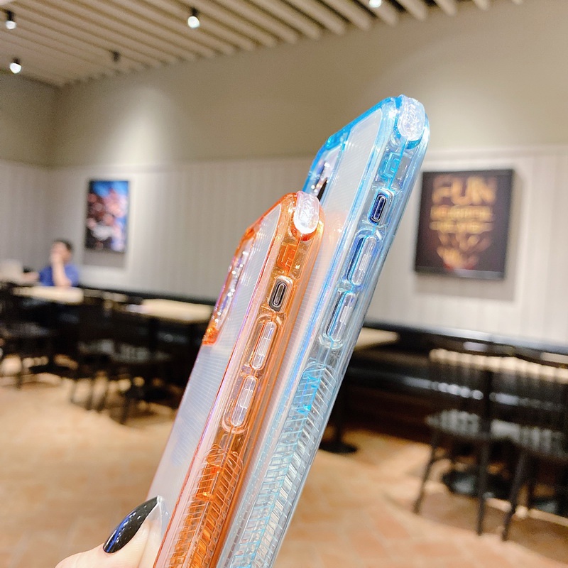 Ốp Điện Thoại Trong Suốt Chống Sốc 3 Trong 1 Cho iPhone 14 13 12 11 Pro Max XS XR X 7 8 Plus + SE 2020