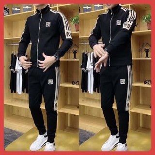 Bộ nỉ nam thu đông, Bộ quần áo thu đông nam mỏng nhẹ thoải mái