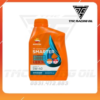 Repsol Scooter 5W40 1L + Nhớt hộp số Repsol Gear Oil 80W90 120ml