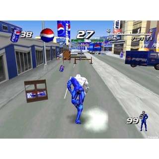 Game ps1 Pepsiman no brand