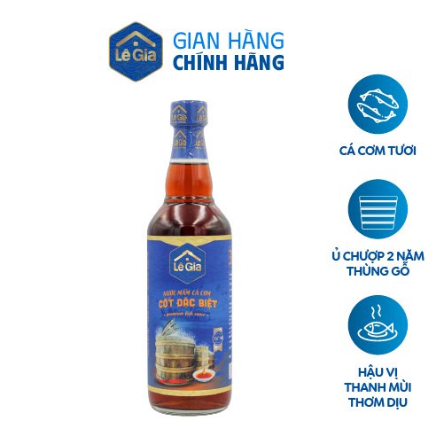 Set quà Tinh túy từ Biển Mẹ (Set gồm 01 chai nước mắm cốt đặc biệt 525ml và 01 chai nước mắm cá cơm 650ml)