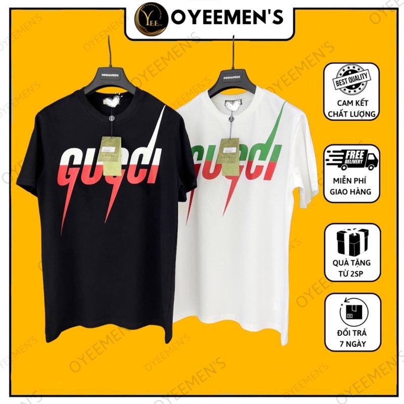 - Áo Tee Gucci Blade Print Cao cấp Fulltag túi Áo thun T-shirt GC Nam nữ mới nhất sc2022