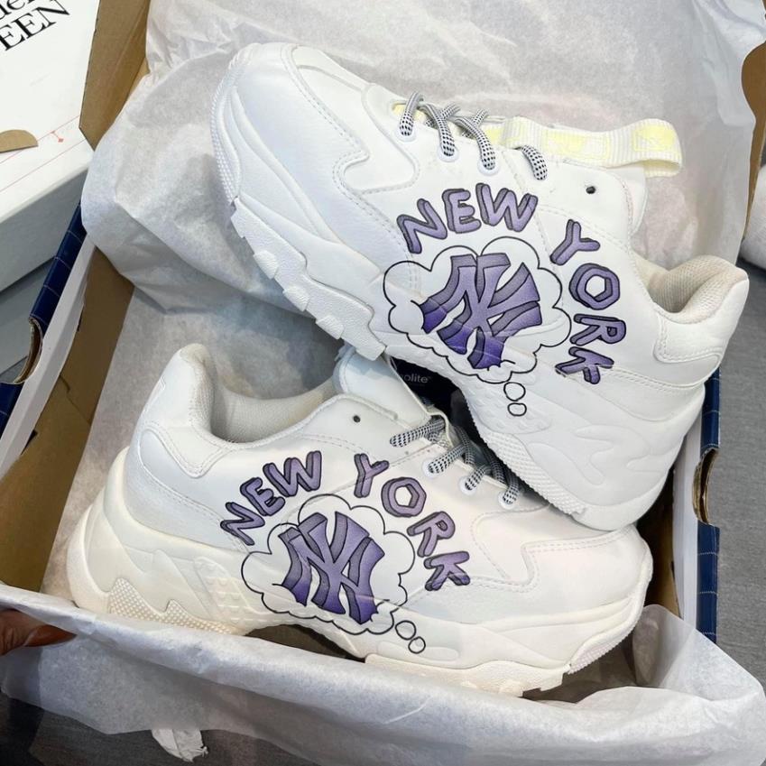 Giày MLB NEWYORK TÍM LA, MLB NY, MLB BOSTON Mẫu Mới 2021 In 3d Hàng Trung