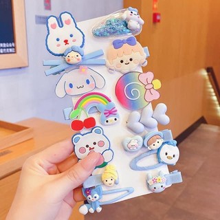 Set kẹp tóc cho bé 14 chi tiết mẫu mới