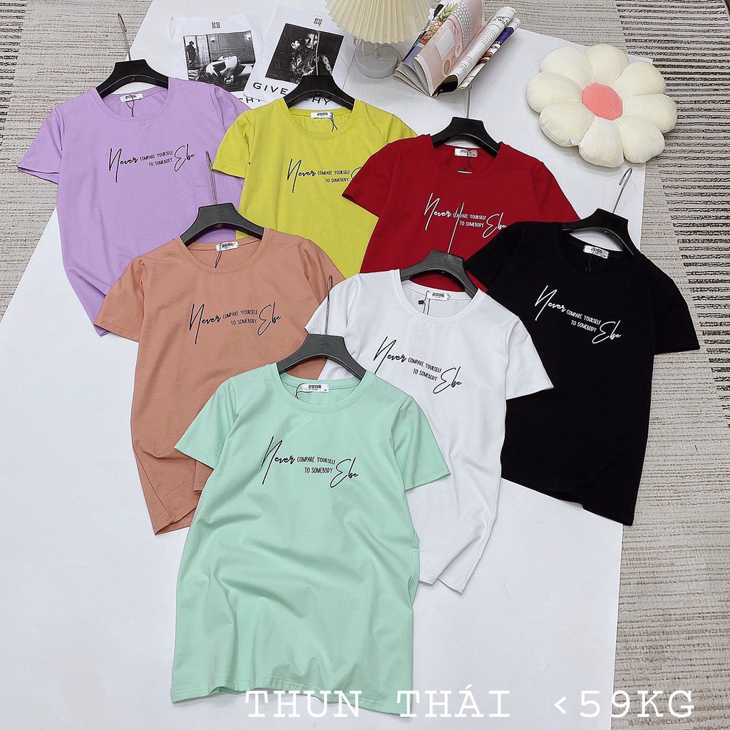 Áo Cotton Thái Form Vừa Cao Cấp , Áo Thun Thái Shop YUNA