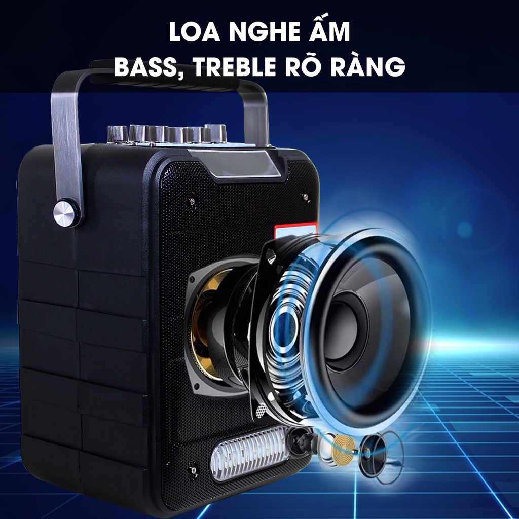 Loa karaoke bluetooth tích hợp tính năng Livestream Oriss TO-788 kèm 02 micro sóng UHF chất lượng cao - SUNRISE MUSIC