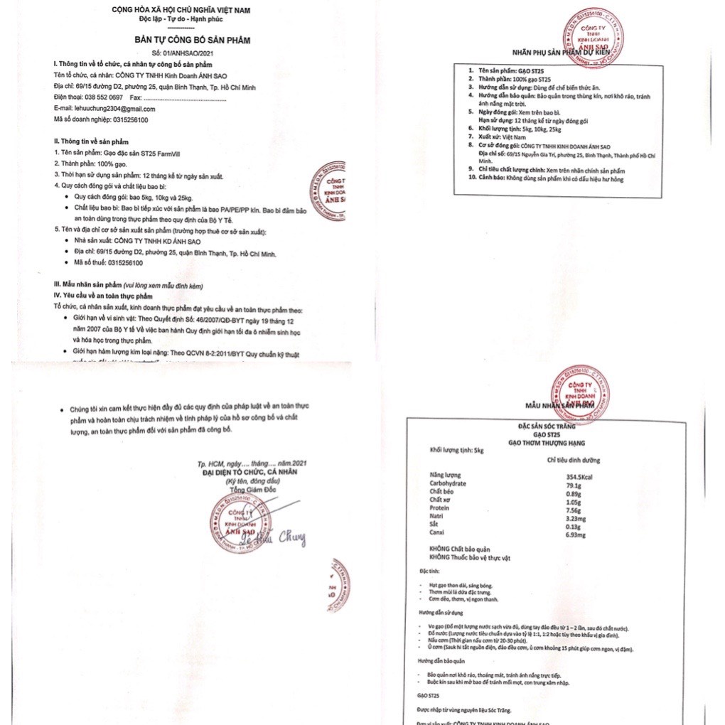 [Chỉ Giao HCM] Gạo ST25 Thơm Thượng Hạng Cao Cấp - Gạo Đặc Sản Sóc Trăng