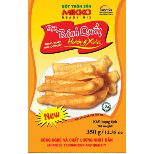 Bột bánh quẩy Mikko Hương Xưa có men 350g