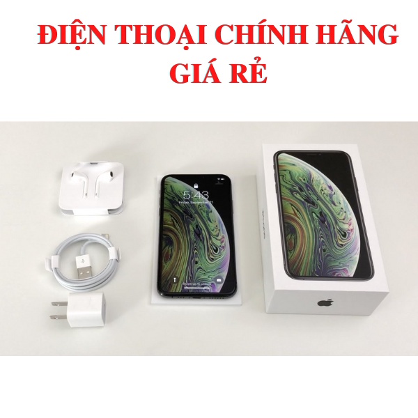 Điện thoại Ip xs max đủ phụ kiện ngoại hình đẹp bộ nhớ 64gb - VNA32 ZJSQ8J