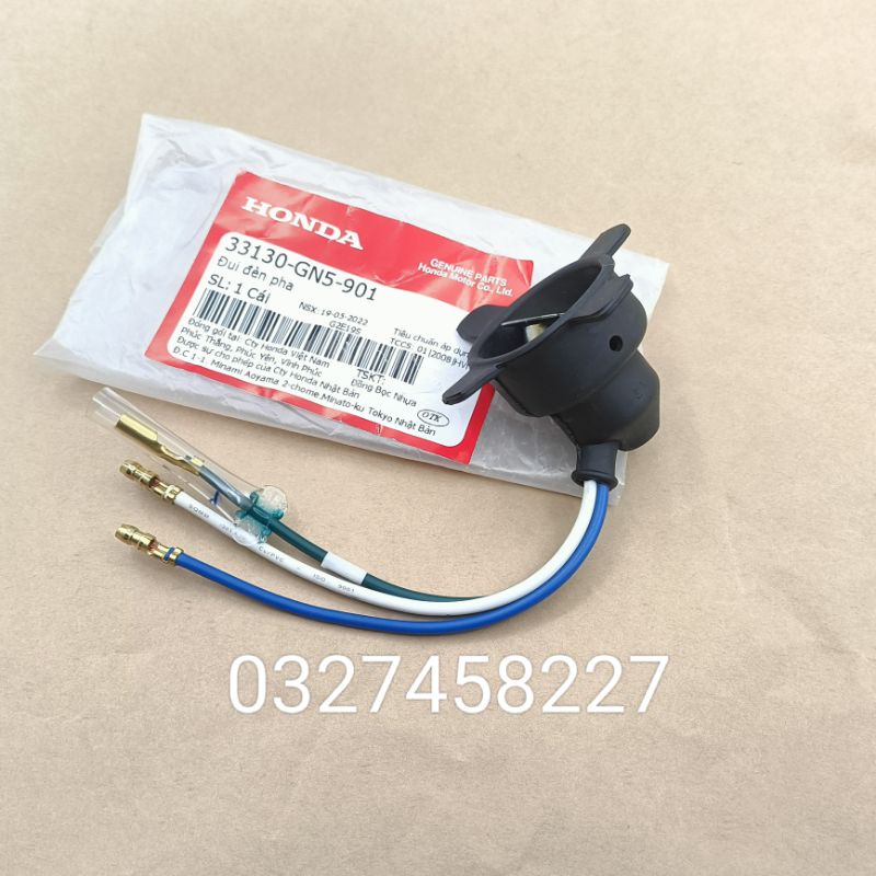 Dây điện đuôi chóa đèn pha xe DREAM zin chính hãng