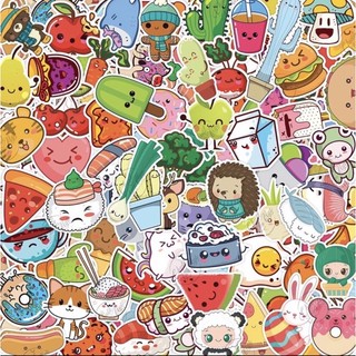 Set sticker trang trí hình đồ ăn dễ thương