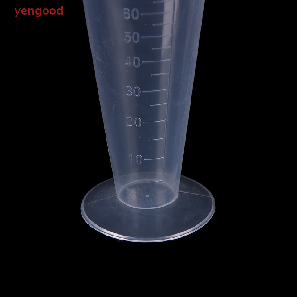 (YGD) Cốc Nhựa Đo Lường Trong Suốt 50ml 100ml Cốc Đong Bằng Nhựa 50ml 100ml Tiện Dụng Cho Phòng Thí Nghiệm / Nhà Bếp 1 Cốc Đong Bằng Nhựa 1 Cốc