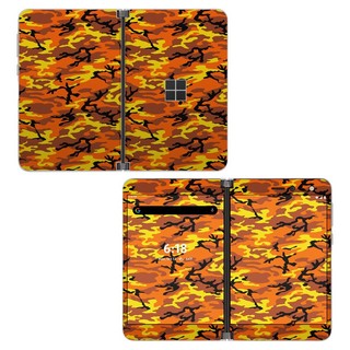 Skin decal dán Surface Duo mẫu Orange Camo (đã cắt sẵn, dễ dán)