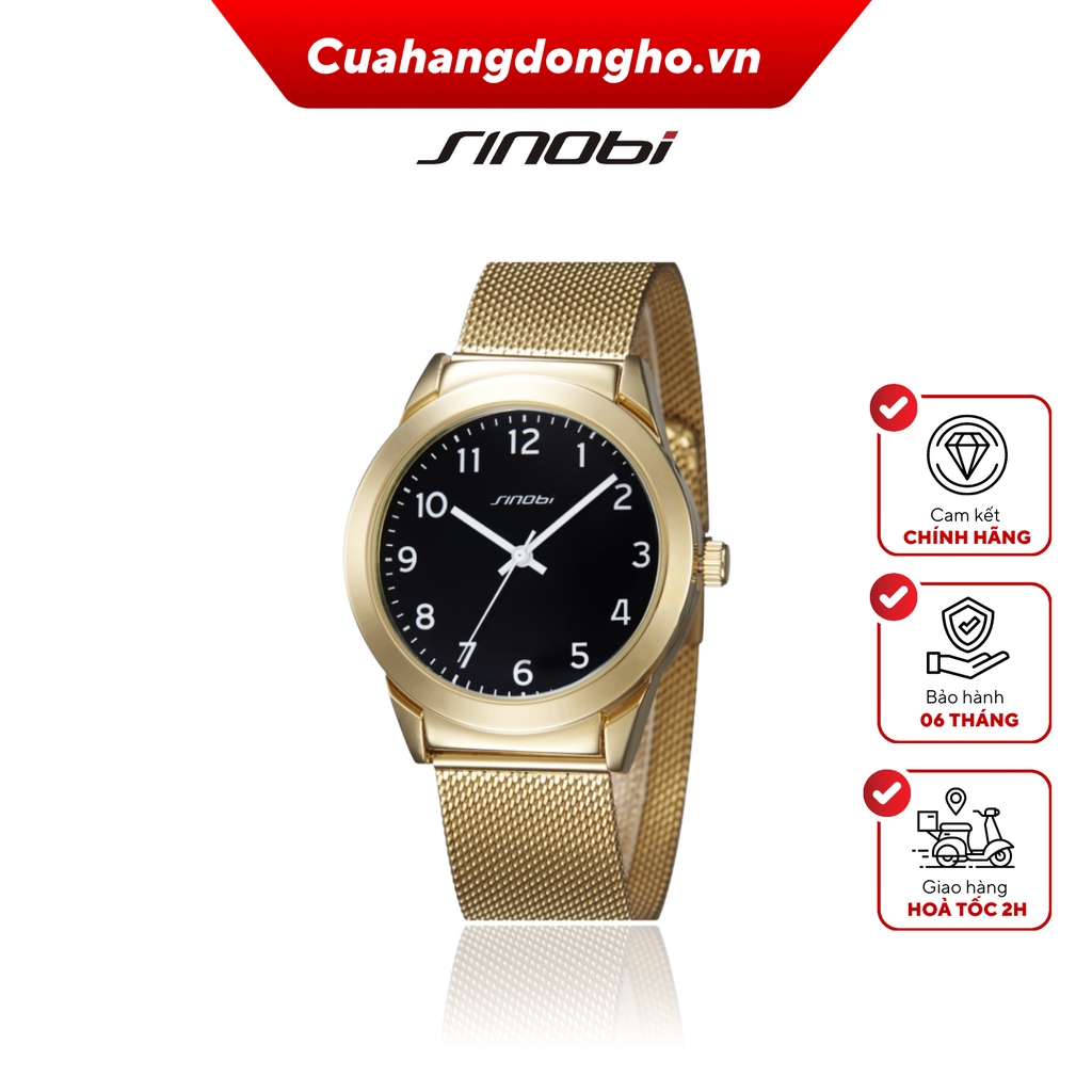 Đồng Hồ Nam Thời Trang SINOBI Cao Cấp - 11S9611G04 - Hàng Chính Hãng